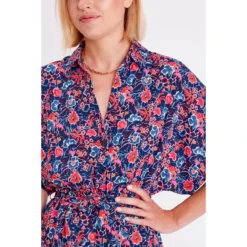 Robe évasée Manches Papillons -Velousia Soldes Boutique 00801f826092361d6e80c941c04d78dd