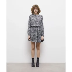 THE KOOPLES Robe Courte Imprimée, Manches Longues 36 THE KOOPLES Robe Courte Imprimée, Manches Longues -Velousia Soldes Boutique 00b2114a03393f3d040c0d3a05ca437a