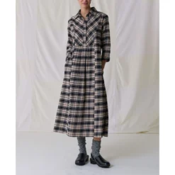 LEON & HARPER Robe à Carreaux ROXETTE CHECK