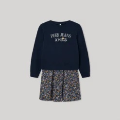 Pepe Jeans Robe Sweat Imprimé Floral