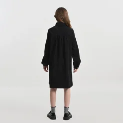 Robe Manches Longues Unie -Velousia Soldes Boutique 04cd00f08d9dfe93cd51ea5b8a1bc2ab