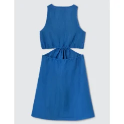 Robe Ajourée En Lin -Velousia Soldes Boutique 04e7f9b4089d693b3d741e43212054c3