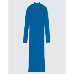 Robe Longue à Cotes -Velousia Soldes Boutique 0620cf15f70f9856fd039569670bf447