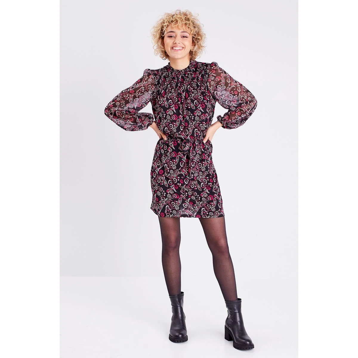 Robe Droite Manches 3/4 9 Robe Droite Manches 3/4 – Image 9