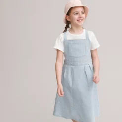 Robe Rayée à Bretelles