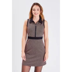 Robe Trapèze Sans Manches -Velousia Soldes Boutique 0849cbd2959478eadc79822c534418e2