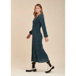 Robe Rayures Multicolores