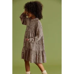 Next Robe Imprimée Avec Manches Longues -Velousia Soldes Boutique 08b4876a7fac48617e002a41e2a6b38a