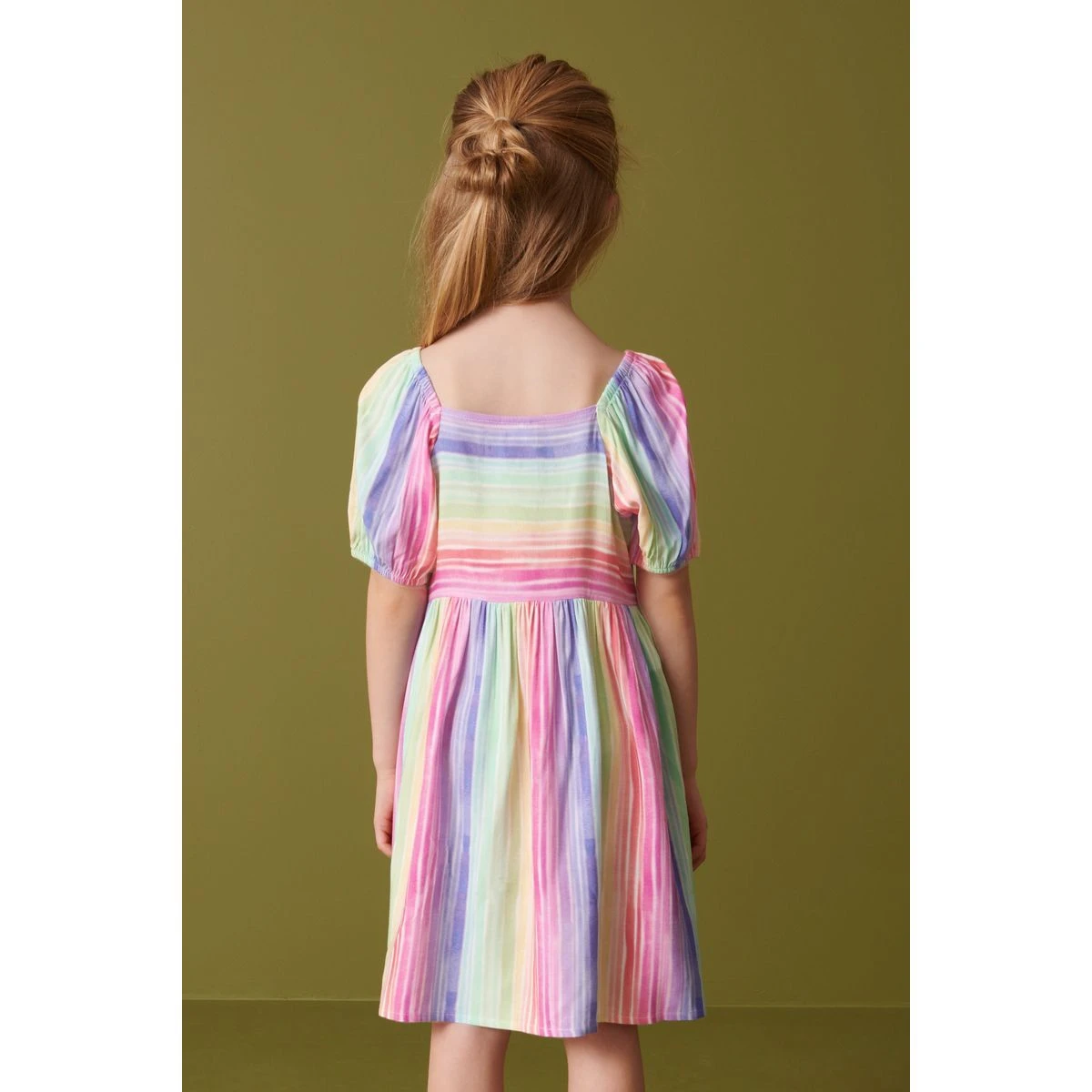 Next Robe Imprimée à Manches Bouffantes 12 Next Robe Imprimée à Manches Bouffantes – Image 12