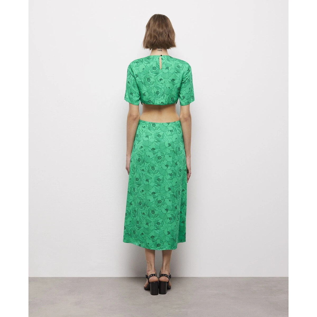 THE KOOPLES Robe Imprimé, Ouverte Sur Côtés 3 THE KOOPLES Robe Imprimé, Ouverte Sur Côtés – Image 3