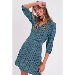 Robe évasée Fluide