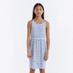 Robe Marinière à Bretelles