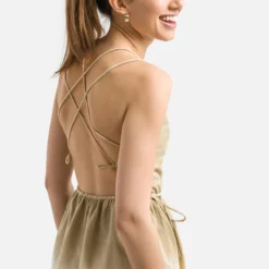 THE KOOPLES Robe Dos-nu Longue à Bretelles 17 THE KOOPLES Robe Dos-nu Longue à Bretelles -Velousia Soldes Boutique 0b608d3e9fa32f19d20b6277c42c130e