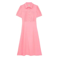 Robe En Crêpe De Viscose ANGELE -Velousia Soldes Boutique 0c5bfcc3d5bde6d96bf1b054dcf91c2d