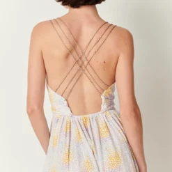 Sessun Robe Imprimée à Fines Bretelles Dallina -Velousia Soldes Boutique 0cf149a309c3ff963b27f6ae52e569fc