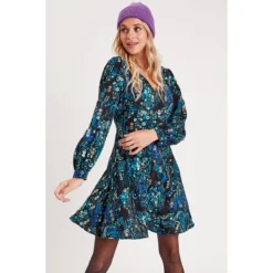 Robe évasée Col En V