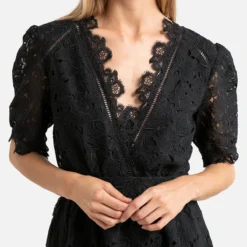 Suncoo Robe Courte évasée En Dentelle COROLLE 6 Suncoo Robe Courte évasée En Dentelle COROLLE -Velousia Soldes Boutique 1149caf8acaaf4a1cd9a1f6127125aa0