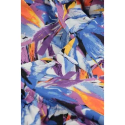 Robe Courte à Volants, Zippé à L'arrière, Motif Floral -Velousia Soldes Boutique 128959f9a3d85db21707669caa2a1d02