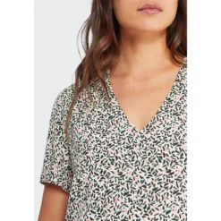 Robe Imprimé Feuilles -Velousia Soldes Boutique 13045b91c96d76ee009ac5aaf1463d82