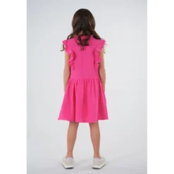Deeluxe Robe Volantée En Gaze De Coton AGATHE -Velousia Soldes Boutique 135f10511e84b597a2c3c2f2ee6acac9