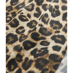 THE KOOPLES Robe Droite En Soie, Mi-longue, Imprimé Animalier -Velousia Soldes Boutique 13cdff27bf306c8611a994c4debb8288