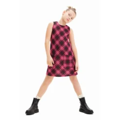 Desigual Robe Chasuble Carreaux