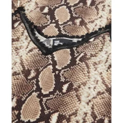 THE KOOPLES Robe Droite En Soie, Imprimé Python -Velousia Soldes Boutique 16545f1b6122dea4587730b03c73d8d7