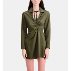 THE KOOPLES Robe Courte Avec Drapé