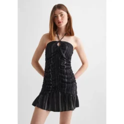 Robe Froncée Volants