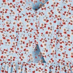 Robe Fluide à Manches Courtes, Imprimé Fleurs 14 Robe Fluide à Manches Courtes, Imprimé Fleurs -Velousia Soldes Boutique 18b3f888a0d142e22d94c2d4603102e2