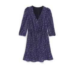 Ikks Robe Recyclée Imprimé Tachiste