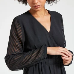 ONLY Robe Encolure V, Manches Longues -Velousia Soldes Boutique 1a03d3e52f9cf131118096f92d69ea3c