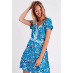 Robe Droite Manches Courtes -Velousia Soldes Boutique 1a31447e0305f2c66b33fea5356fd423