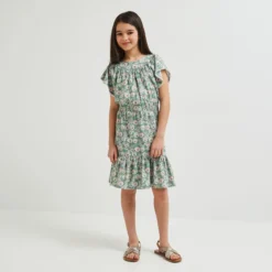 Robe Imprimée En Viscose, EcoVero