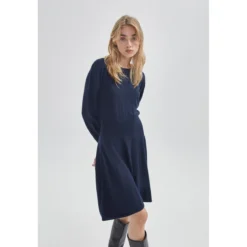 Ikks Robe Pull Tricot Avec Boutons-bijou