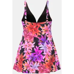 Ulla Popken Robe De Bain, Mélange De Motifs -Velousia Soldes Boutique 1b4a486d138d0cc9dbe69e243dfa7c56