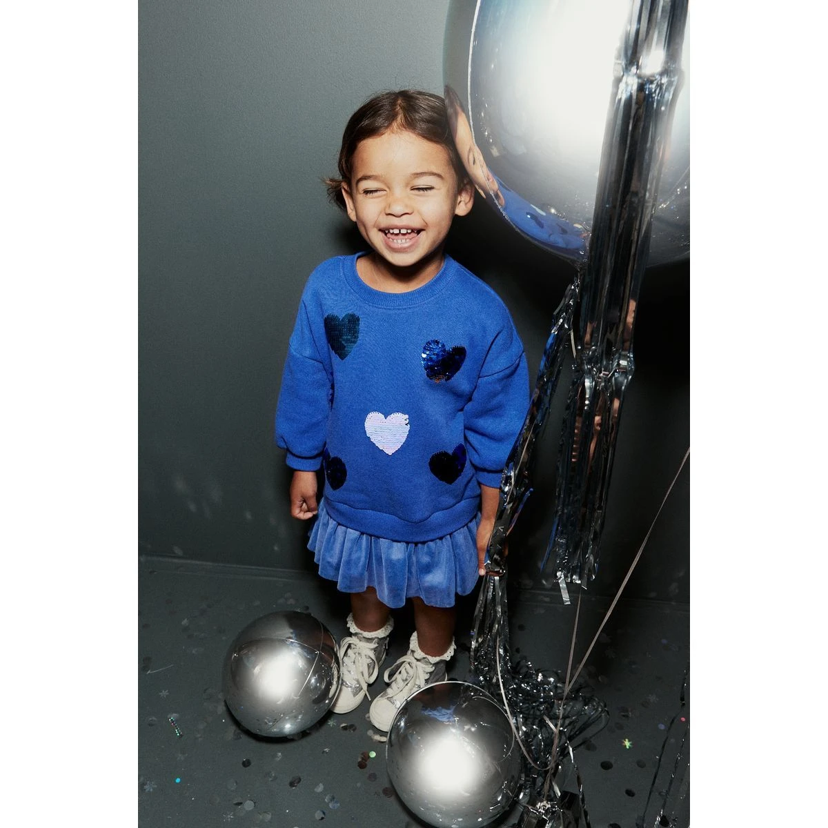 Next Robe De Fête Avec Haut En Molleton à Sequins 6 Next Robe De Fête Avec Haut En Molleton à Sequins – Image 6