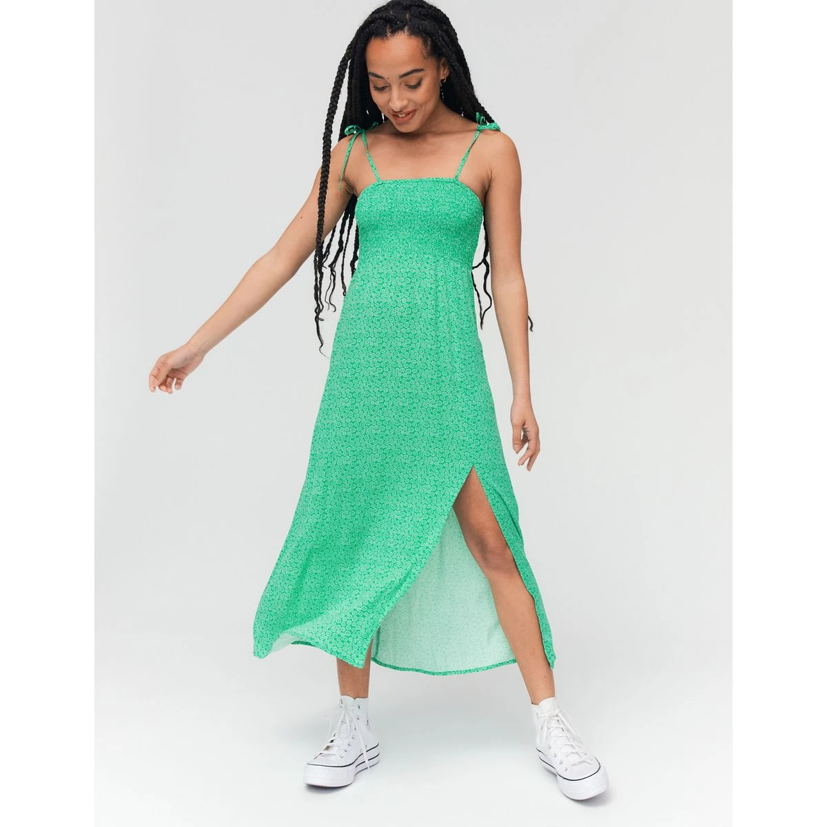 Robe Longue Bretelles à Nouer 6 Robe Longue Bretelles à Nouer – Image 6