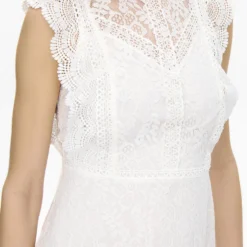 ONLY Robe Courte Près Du Corps En Dentelle -Velousia Soldes Boutique 1e2480635a24c9c5f386ad2f354152bb