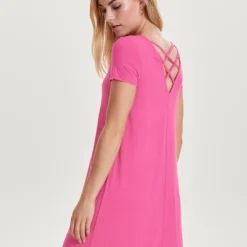 ONLY Robe Courte, Croisé Au Dos -Velousia Soldes Boutique 1e4831cc8277e3fdcc0f78ce3730806e