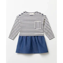 Robe Mixte Rayures 5 Robe Mixte Rayures -Velousia Soldes Boutique 1e9e98d3216fac7ba246bdef5ae6557a