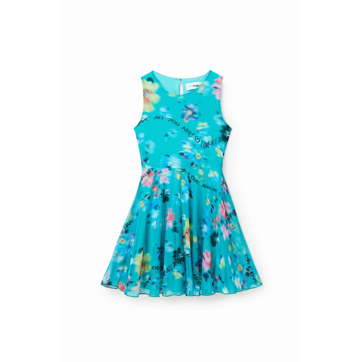 Desigual Robe Sans Manches Floue 2 Desigual Robe Sans Manches Floue – Image 2