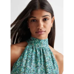 Robe Imprimée à Emmanchures Américaines -Velousia Soldes Boutique 1fbd32fe4c3e4380967de3bc912c29c6