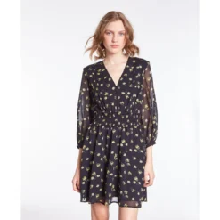 THE KOOPLES Robe Courte Taille élastiquée