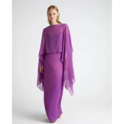 Robe Longue Avec Châle