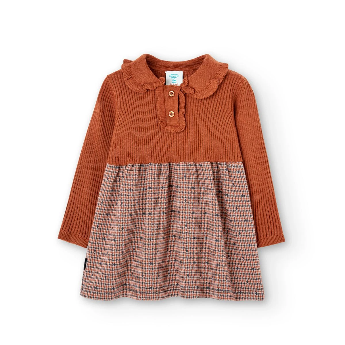 BOBOLI Robe Bi Matiere 1 BOBOLI Robe Bi Matiere