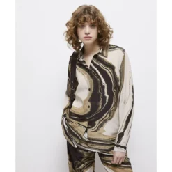 THE KOOPLES Robe Droite En Soie, Imprimé Python -Velousia Soldes Boutique 225ba254a640dcb80fe4dae91f215d58 4