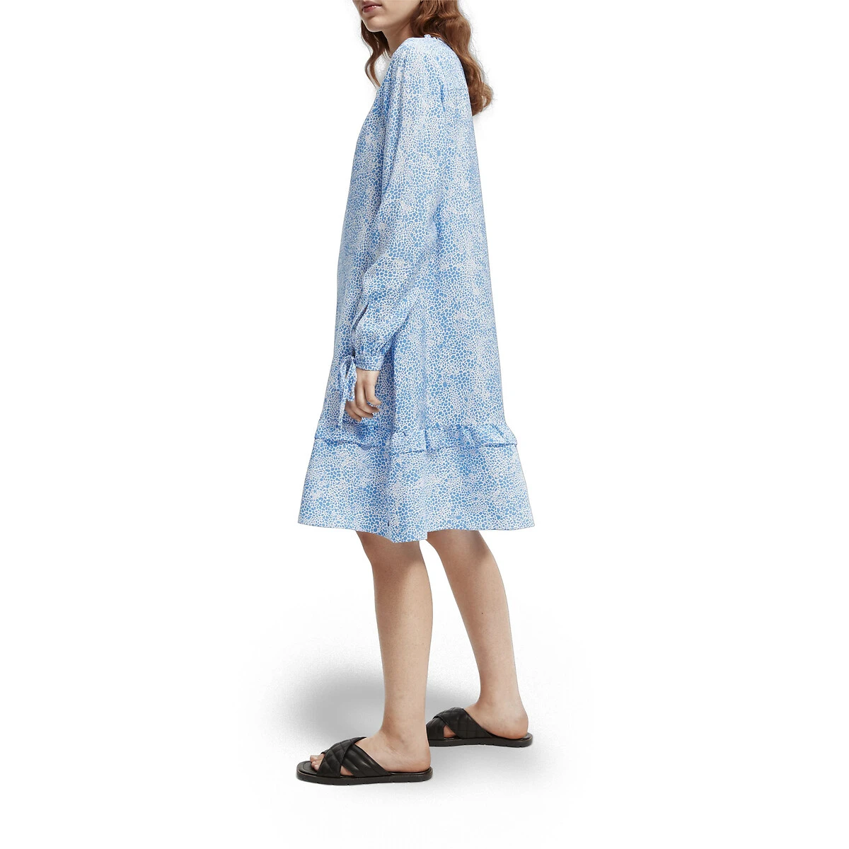 Scotch And Soda Robe Imprimée Ample, Manches Longues 5 Scotch And Soda Robe Imprimée Ample, Manches Longues – Image 5