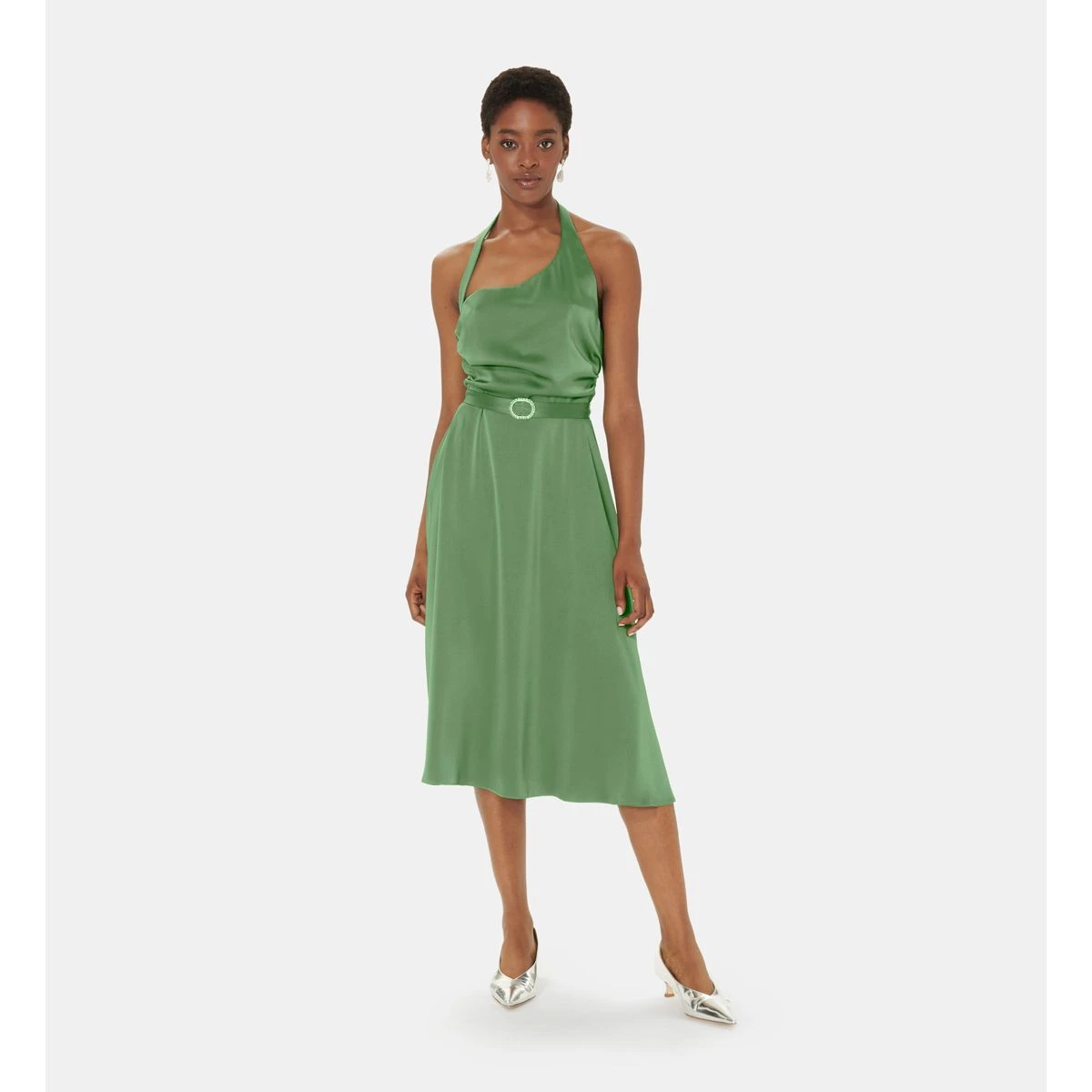 Tara Jarmon Robe Mi-longue En Lyocell 6 Tara Jarmon Robe Mi-longue En Lyocell – Image 6