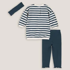 Ensemble 3 Pièces Robe, Legging Et Bandeau -Velousia Soldes Boutique 2580bb3b7b1a10fa20379094af7a83c1